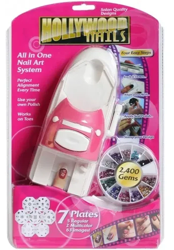P/48 DECORADOR HOLLYWOOD NAILS 0