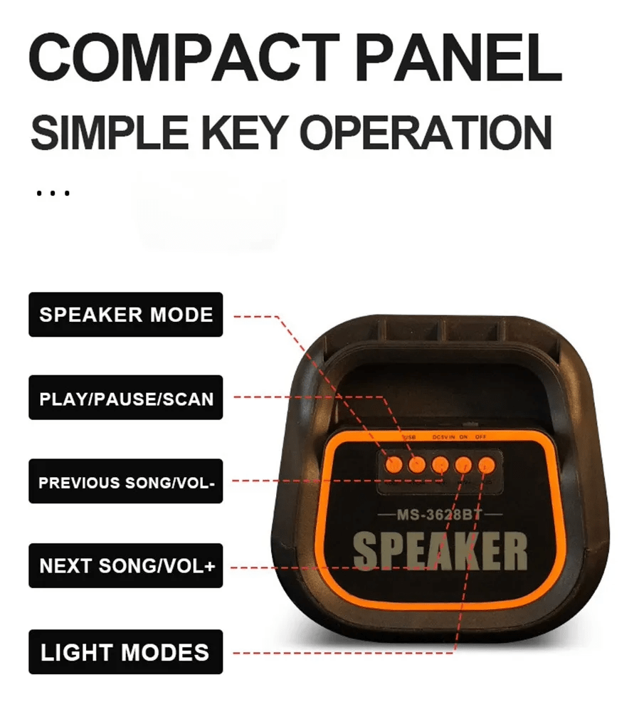 P/16 PARLANTE BLUETOOTH BIG SOUND3