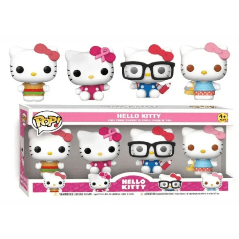 FUNKO HELLO KITTY 4 PCS 0