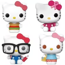 FUNKO HELLO KITTY 4 PCS2