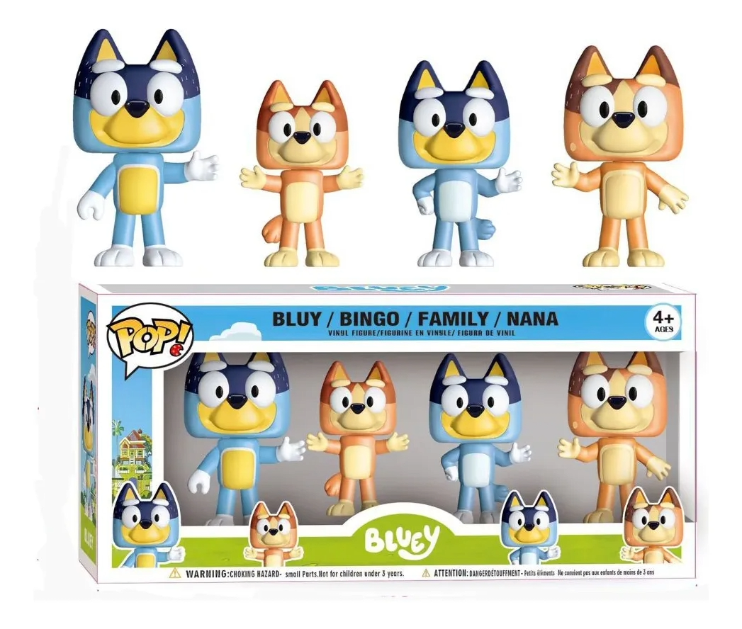 SET BLUEY 4 PCS 0