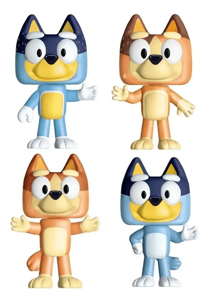 SET BLUEY 4 PCS3