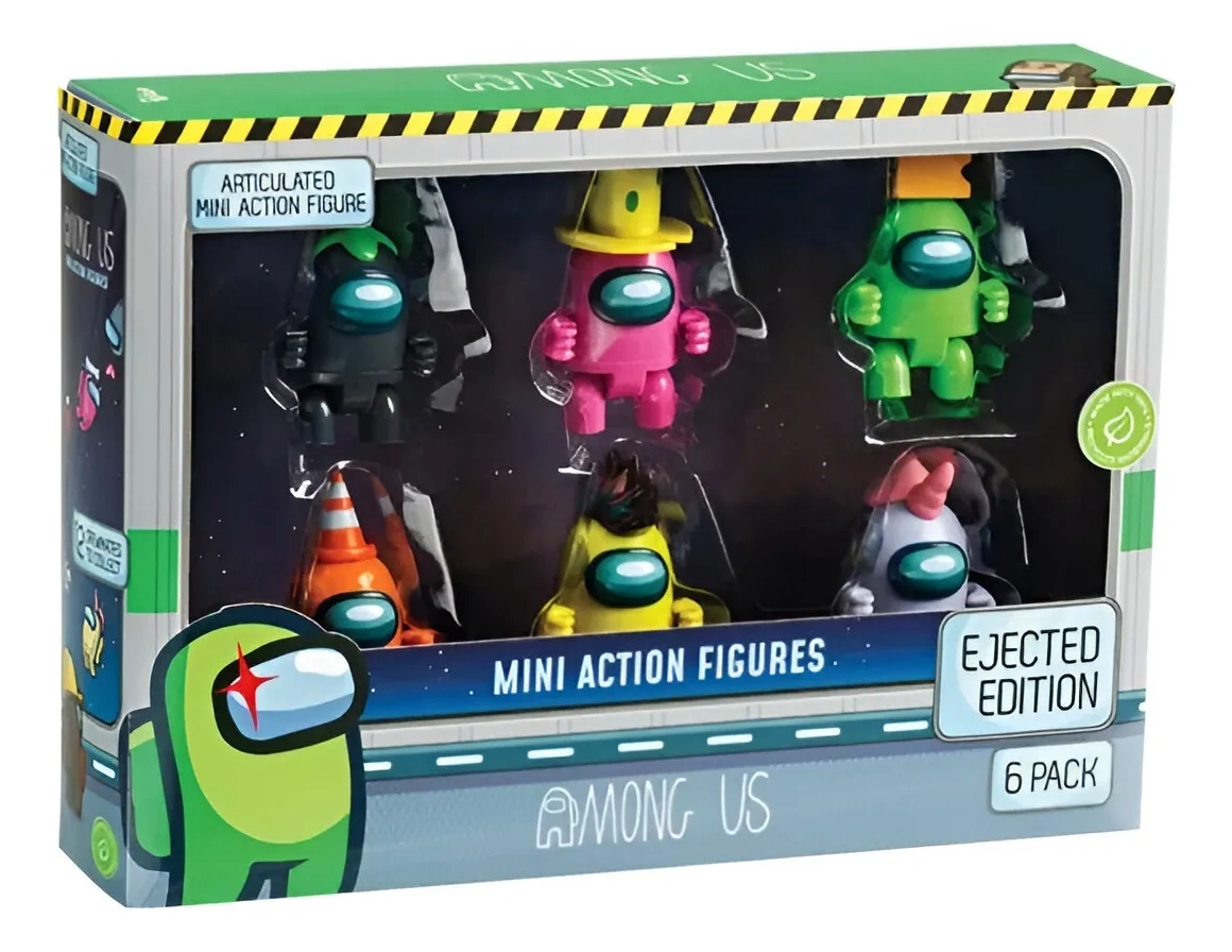 MINI FIGURAS AMONG US 6 PCS2