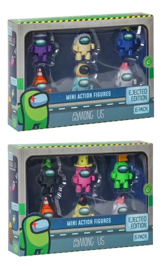 MINI FIGURAS AMONG US 6 PCS3