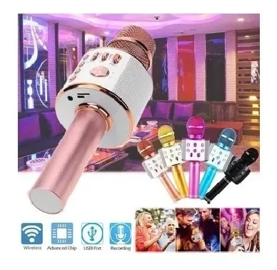 MICROFONO KARAOKE CON PARLANTE2