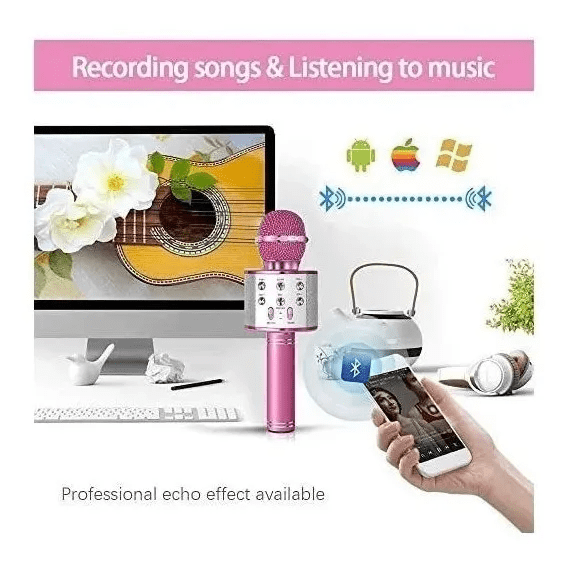 MICROFONO KARAOKE CON PARLANTE4