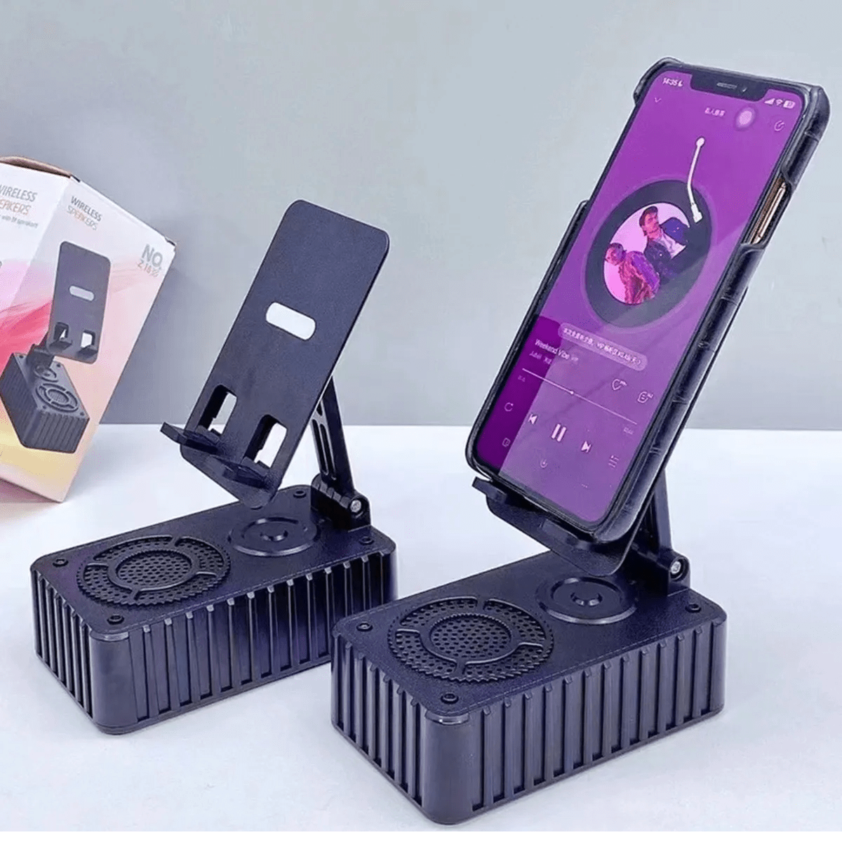 PARLANTE CON SOPORTE BLUETOOTH2