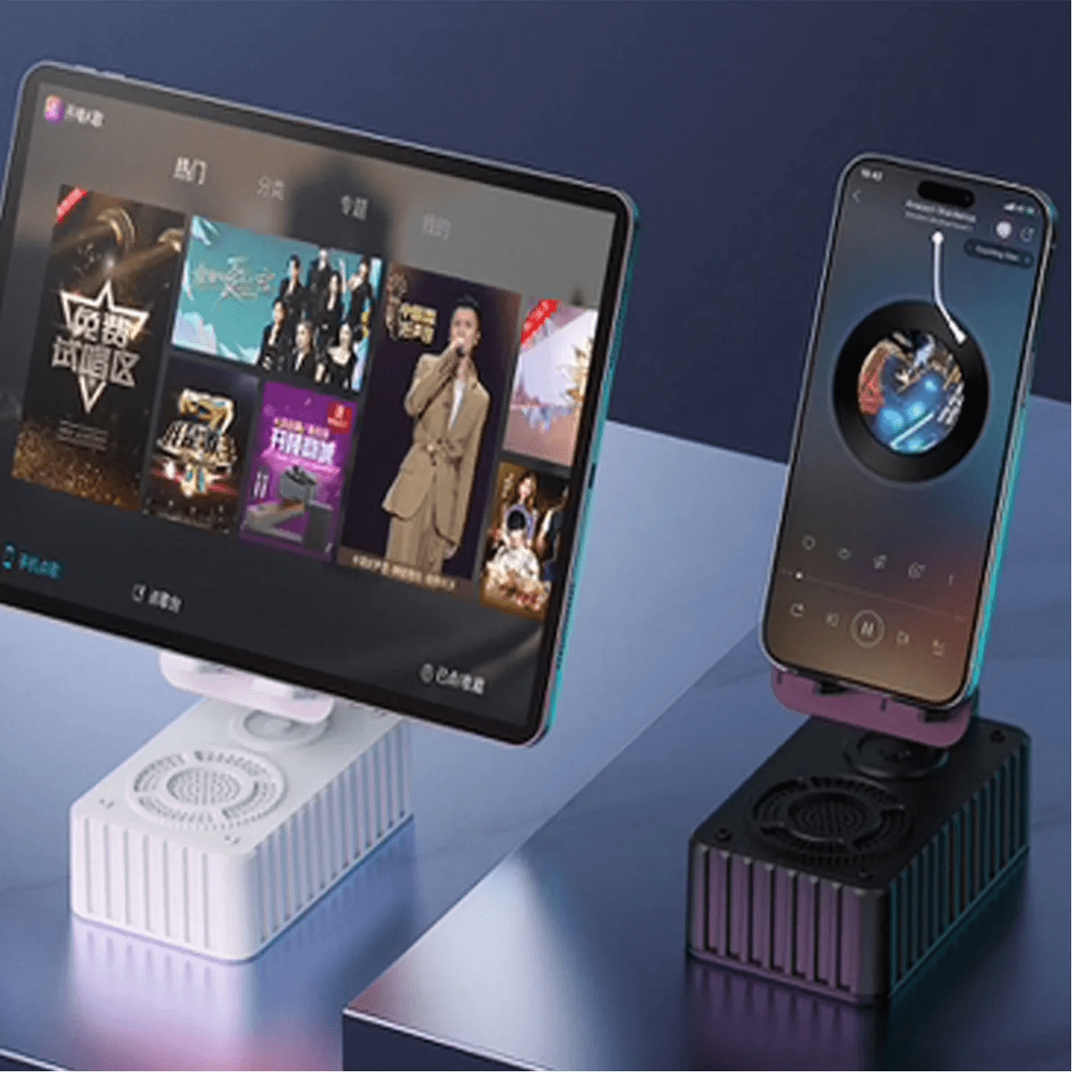 PARLANTE CON SOPORTE BLUETOOTH3