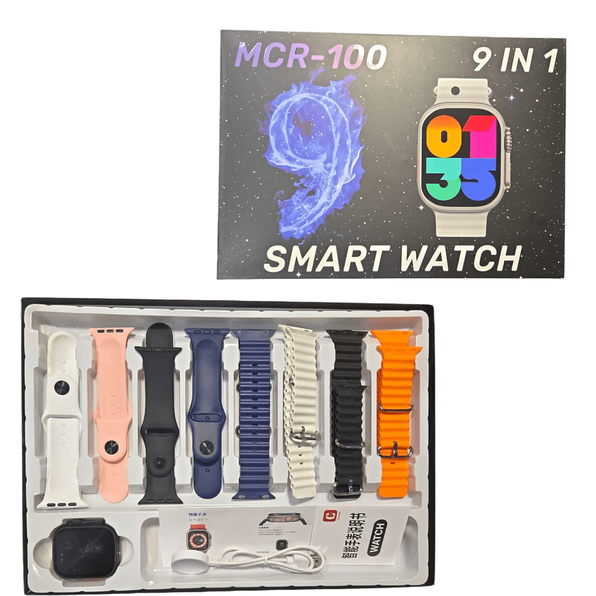 SMART WATCH MCR-100 9IN1 0