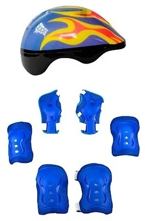 SET DE CASCO Y RODILLERA 0