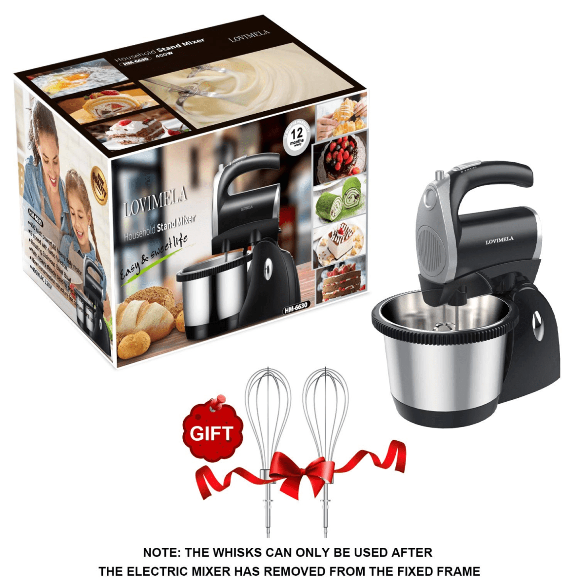 P/6 BATIDORA DE PIE 3L HM-66302