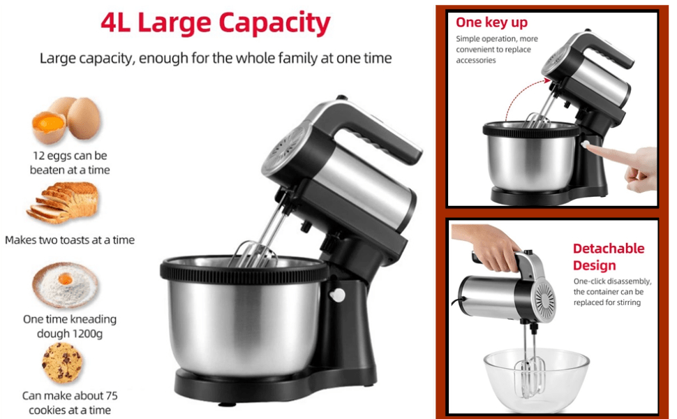 P/6 BATIDORA DE PIE 3L HM-66303