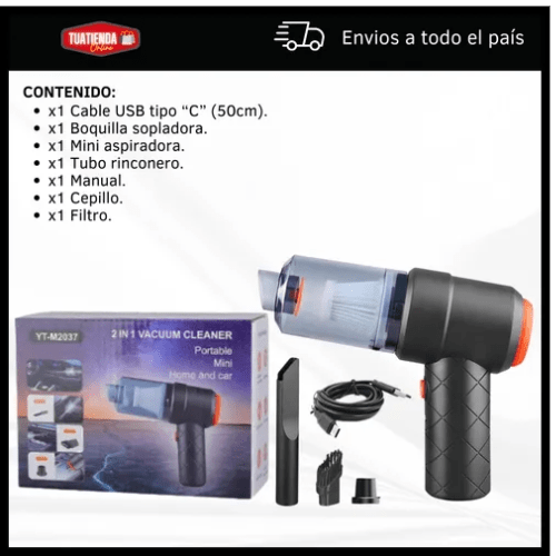 MINI ASPIRADORA PORTATIL YT-M220372