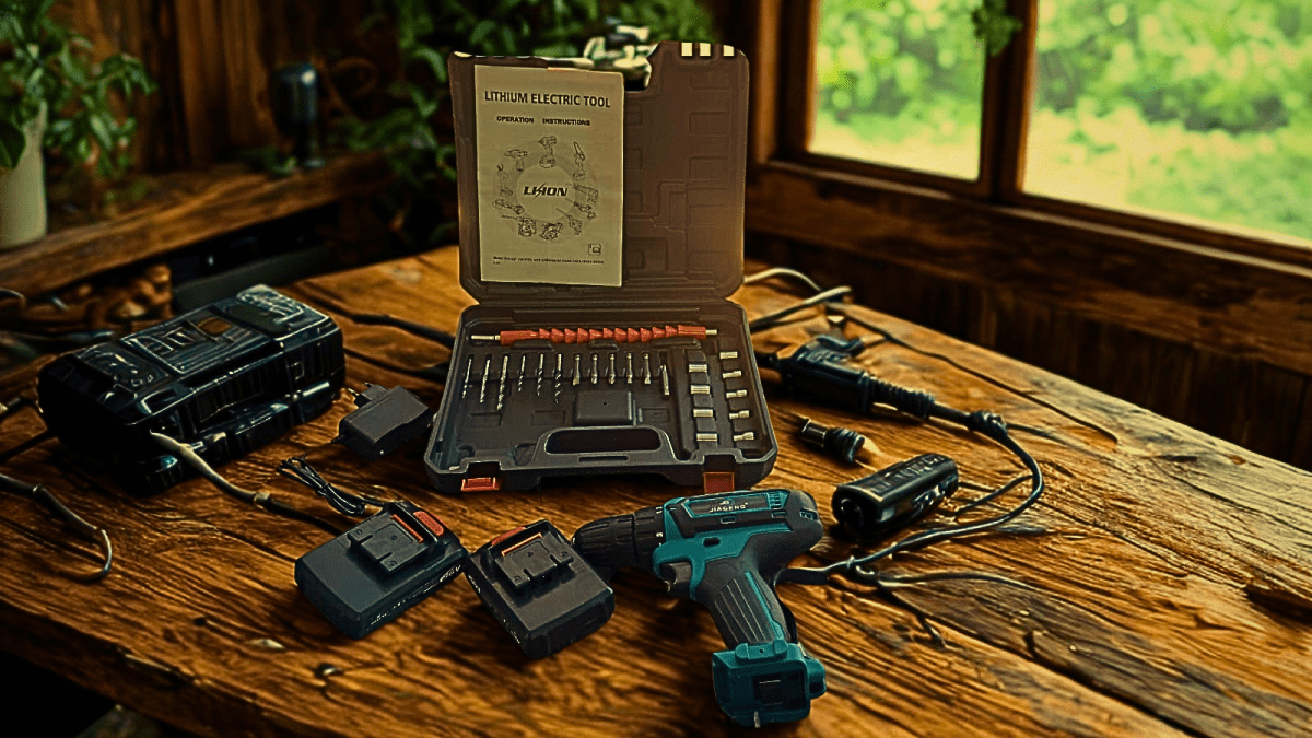 KIT TALADRO INALAMBRICO 0