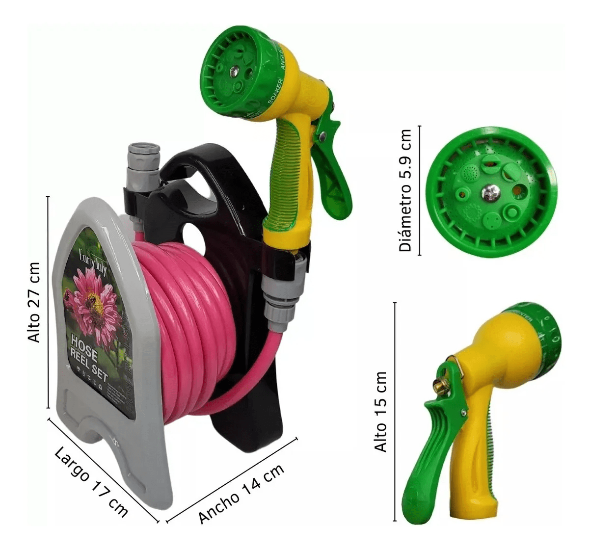 MANGUERA ROLL GARDEN 10M3