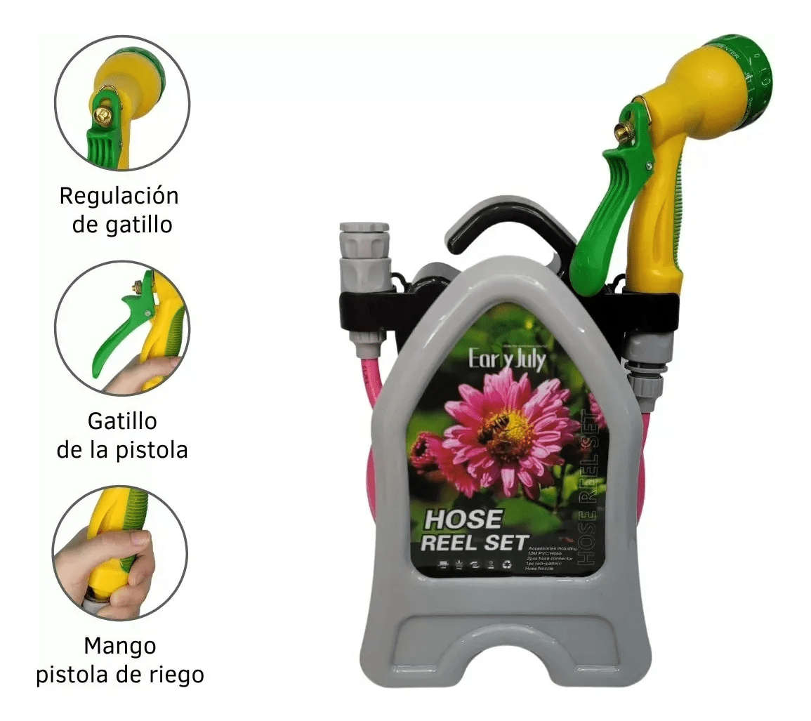 MANGUERA ROLL GARDEN 10M 2