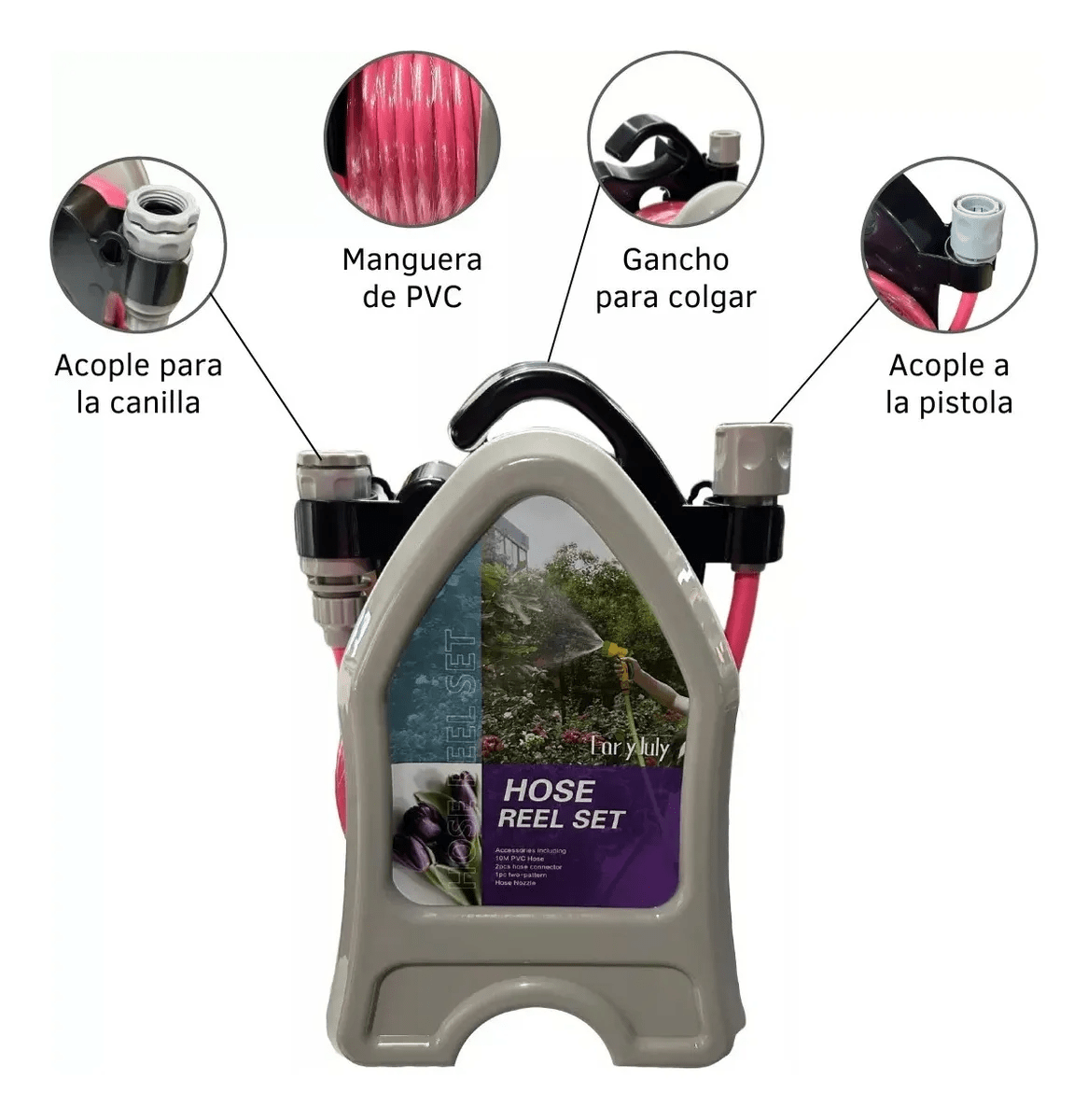 MANGUERA ROLL GARDEN 10M 0