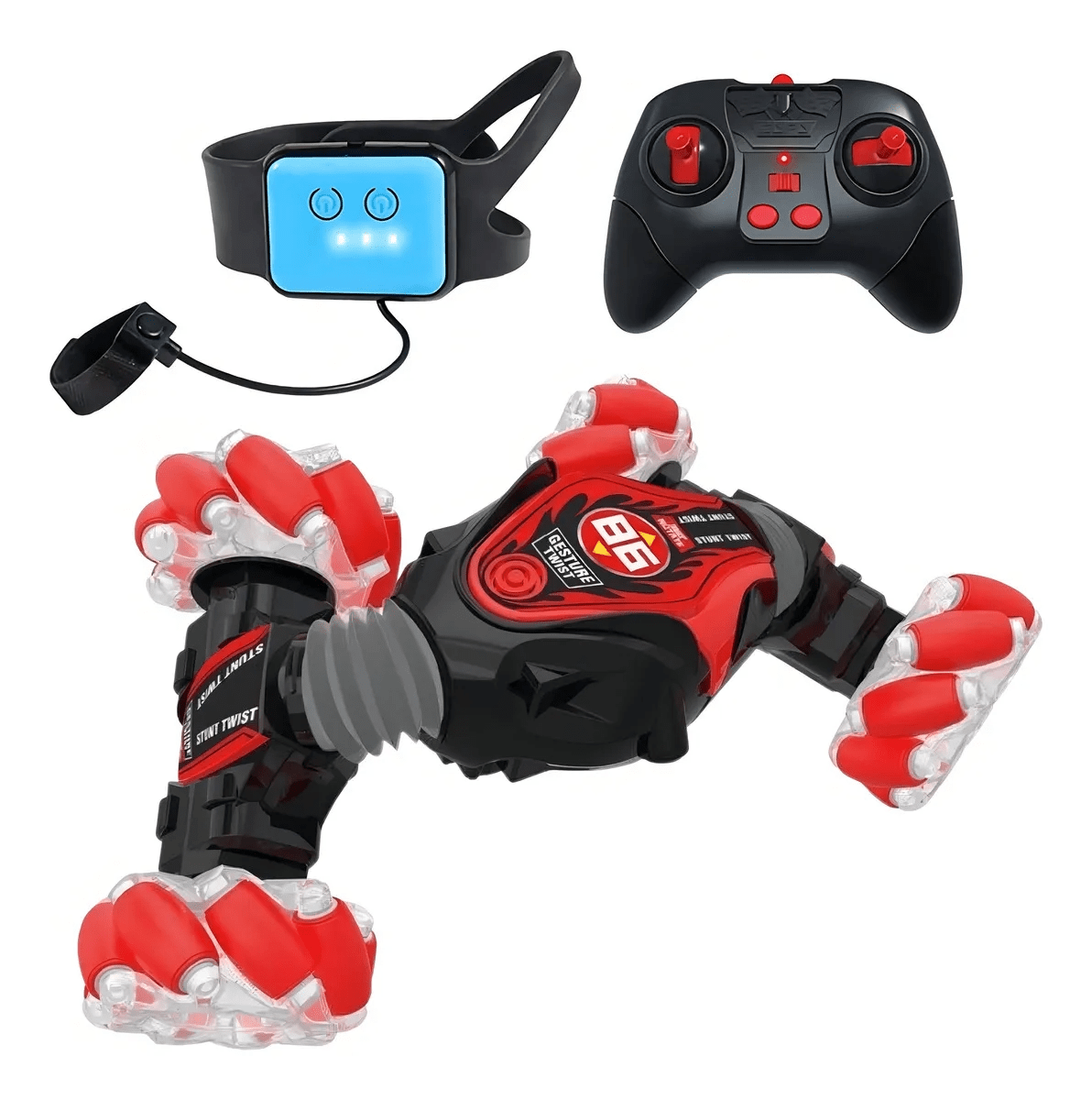 AUTO A CONTROL REMOTO GESTURE CON DOS CONTROLES2