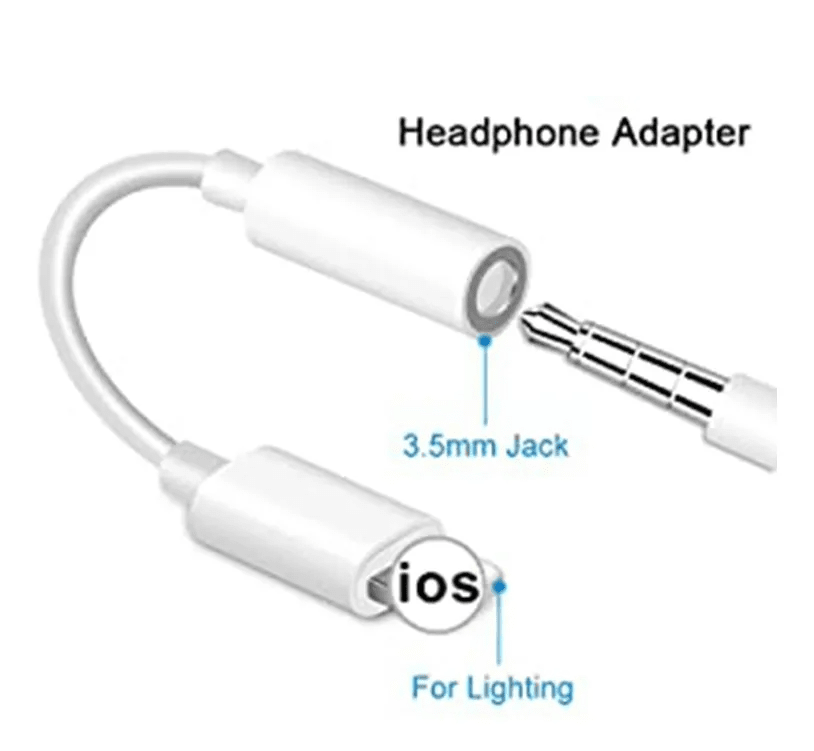 ADAPTADOR DE AUDIO PARA IPHONE 3.55