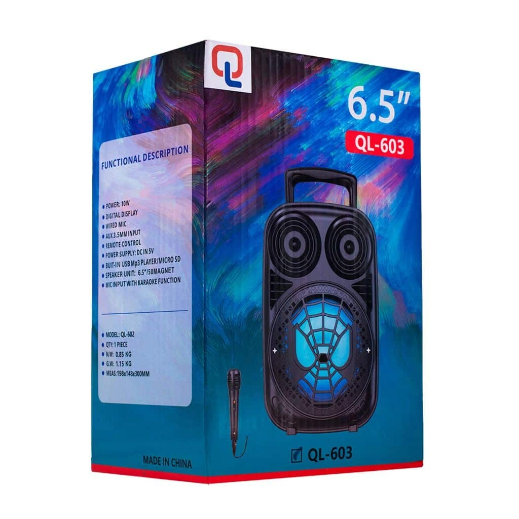 PARLANTE GRANDE CON MICROFONO 0