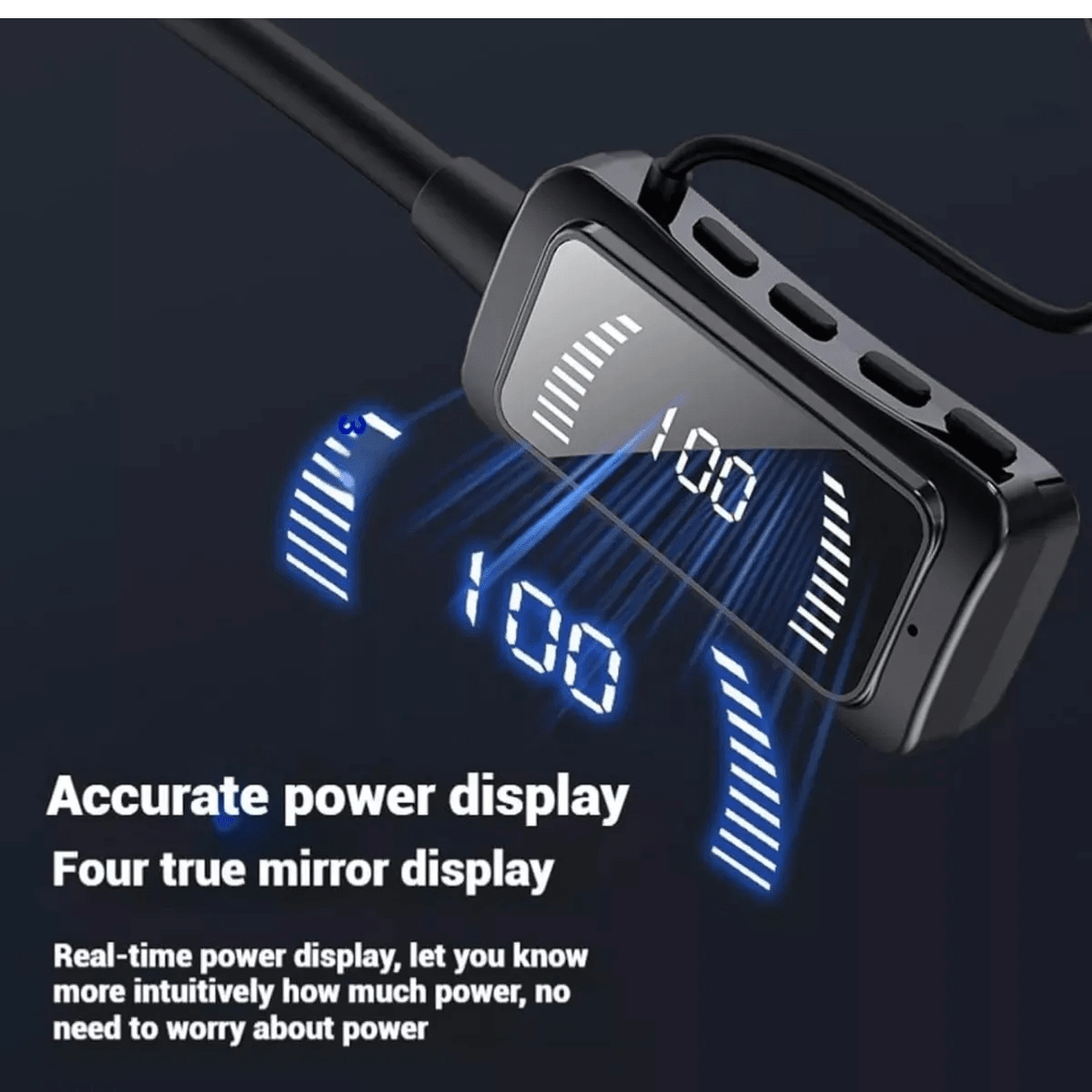 P/100 AURICULAR BLUETOOTH CON CABLE K954