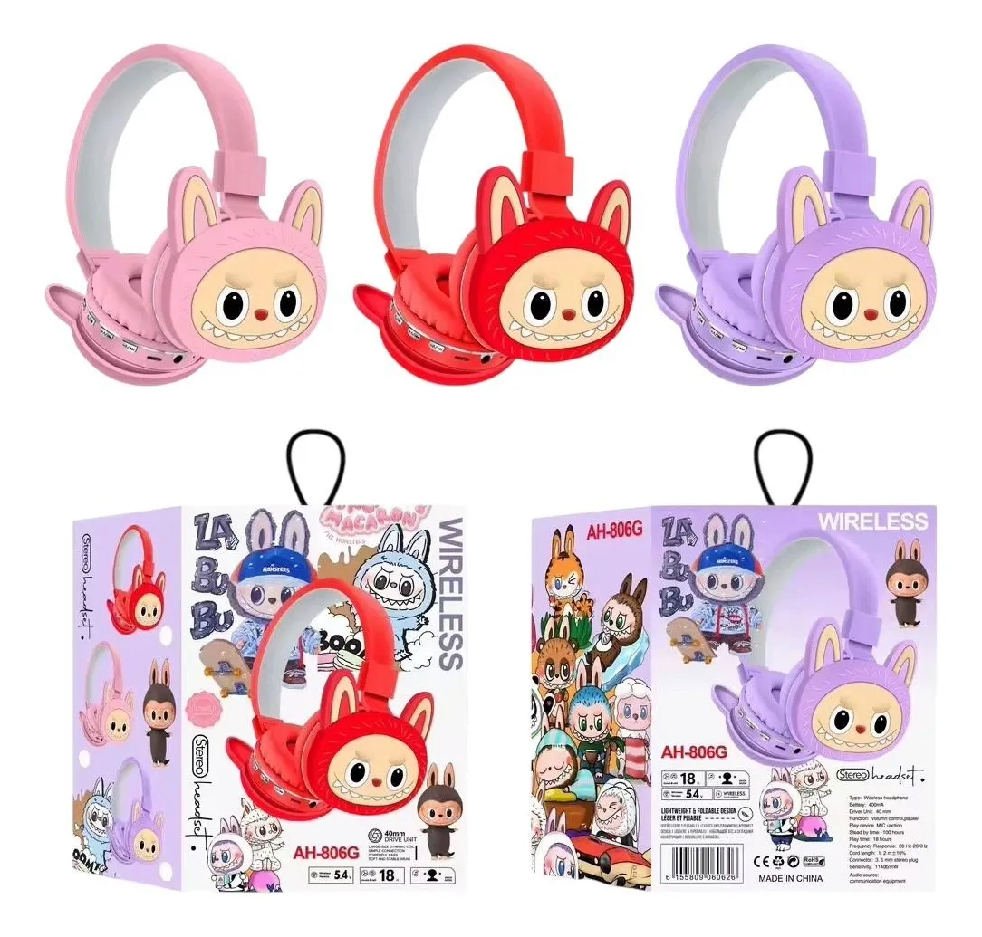 AH-806G AUDIFONOS LABUBU2