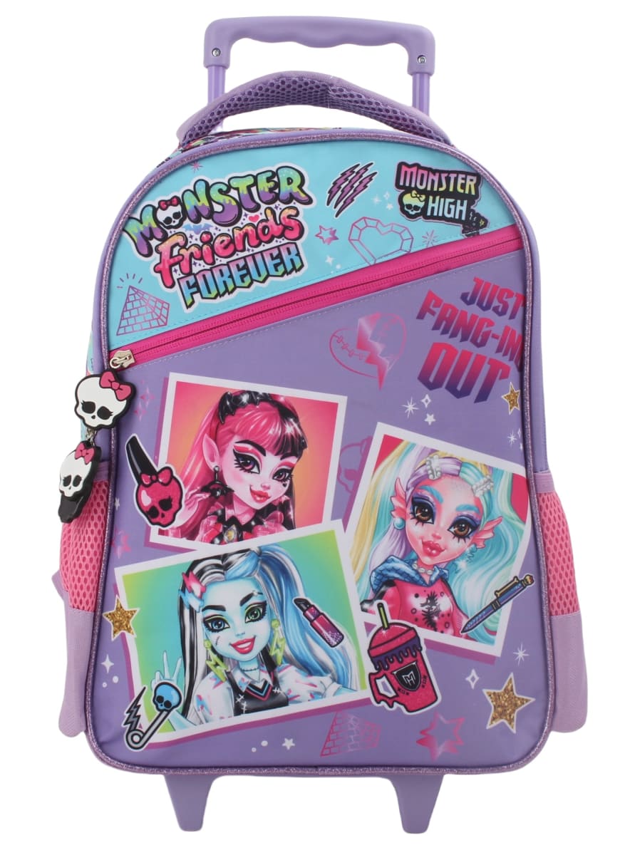 SET PROMO BTS CON RUEDAS 3 PIEZAS MONSTER HIGH 1