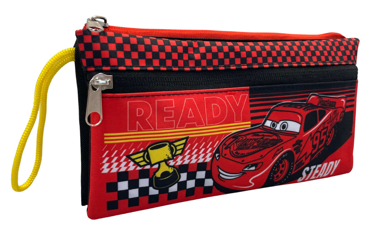 ESTUCHE DOBLE CIERRE CARS2