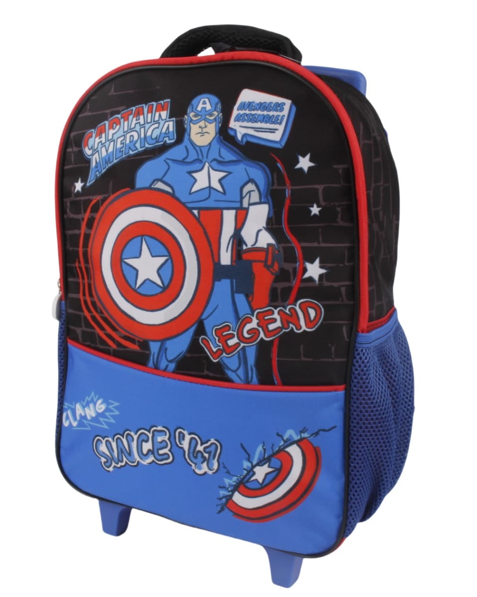 MOCHILA INFANTIL CON RUEDAS 15 AVENGERS 2 DISEÑOS 2