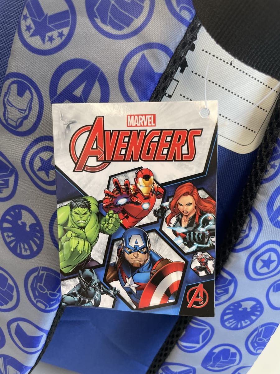 MOCHILA AVENGERS AZUL7
