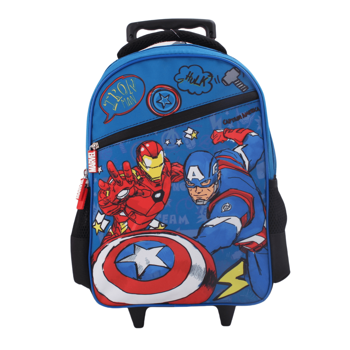 SET PROMO BTS CON RUEDAS 3 PIEZAS AVENGERS2