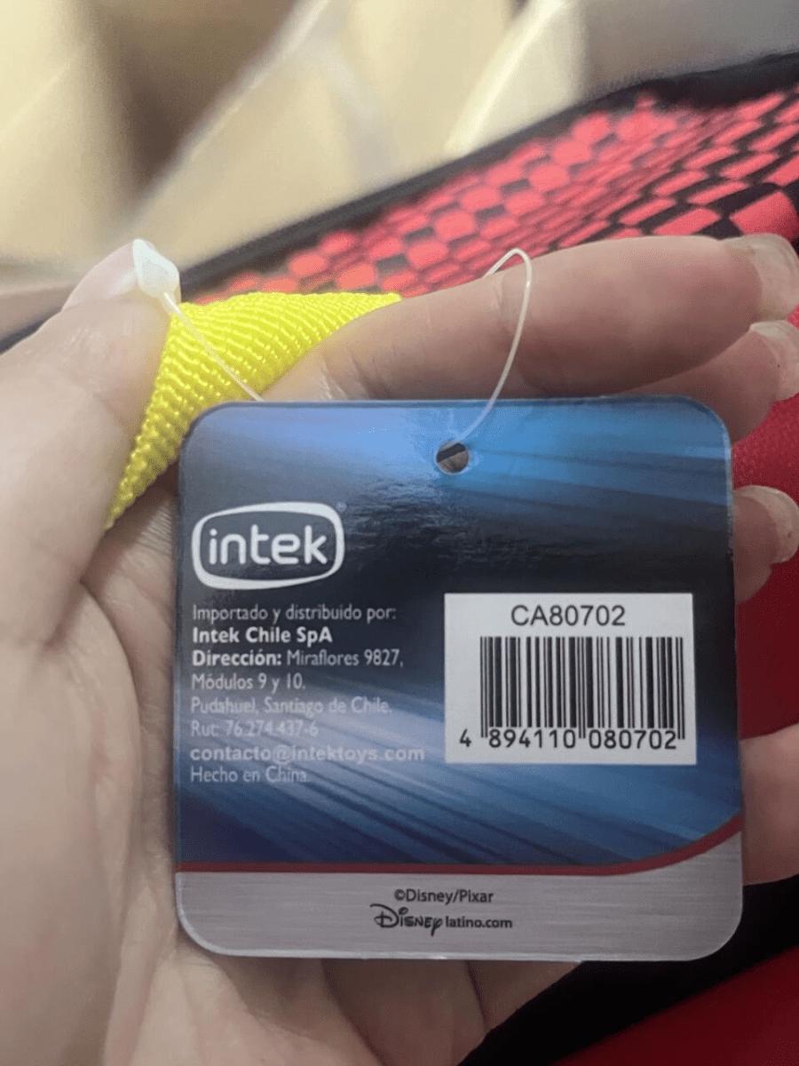 LONCHERA INFANTIL CUADRADA CARS5