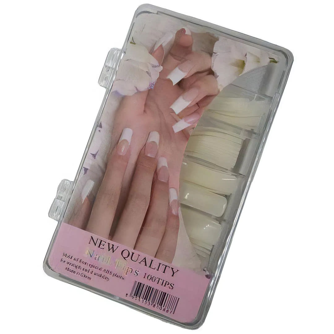 SET 100 PARES DE UÑAS POSTIZAS 0