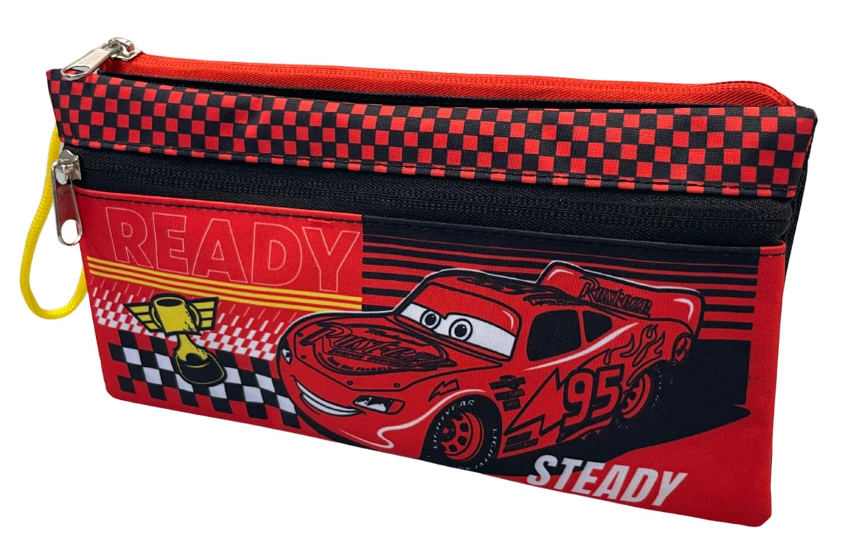ESTUCHE DOBLE CIERRE CARS3