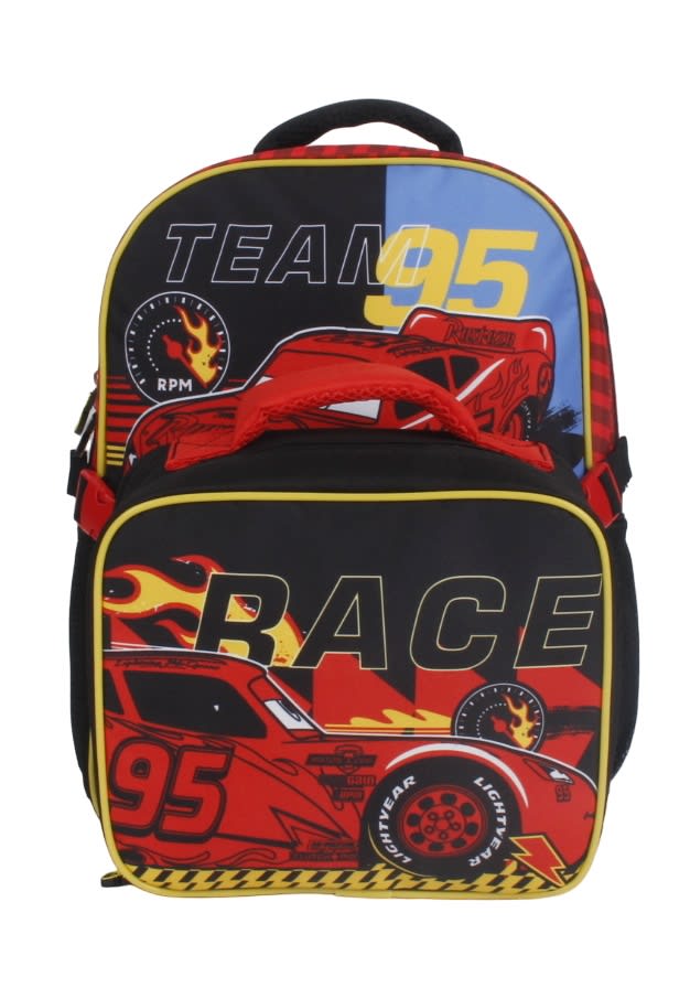 MOCHILA CON LONCHERA CARS3