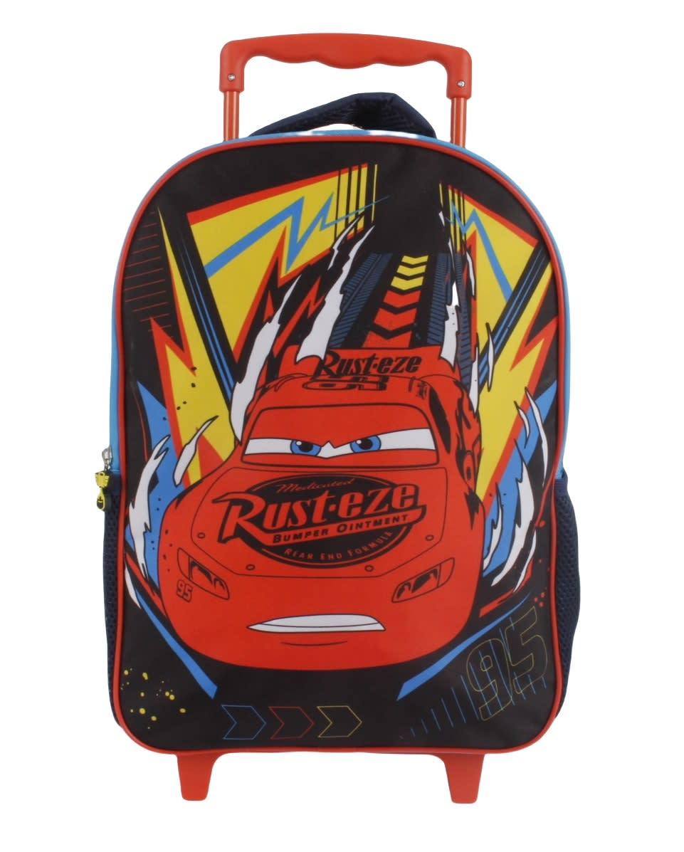 MOCHILA INFANTIL CON RUEDAS 15 CARS 0