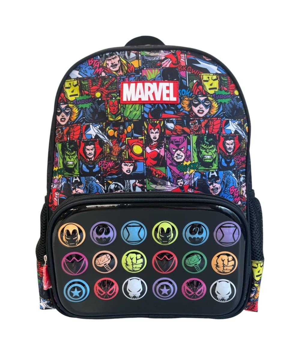 MOCHILA MARVEL BOTONES 0