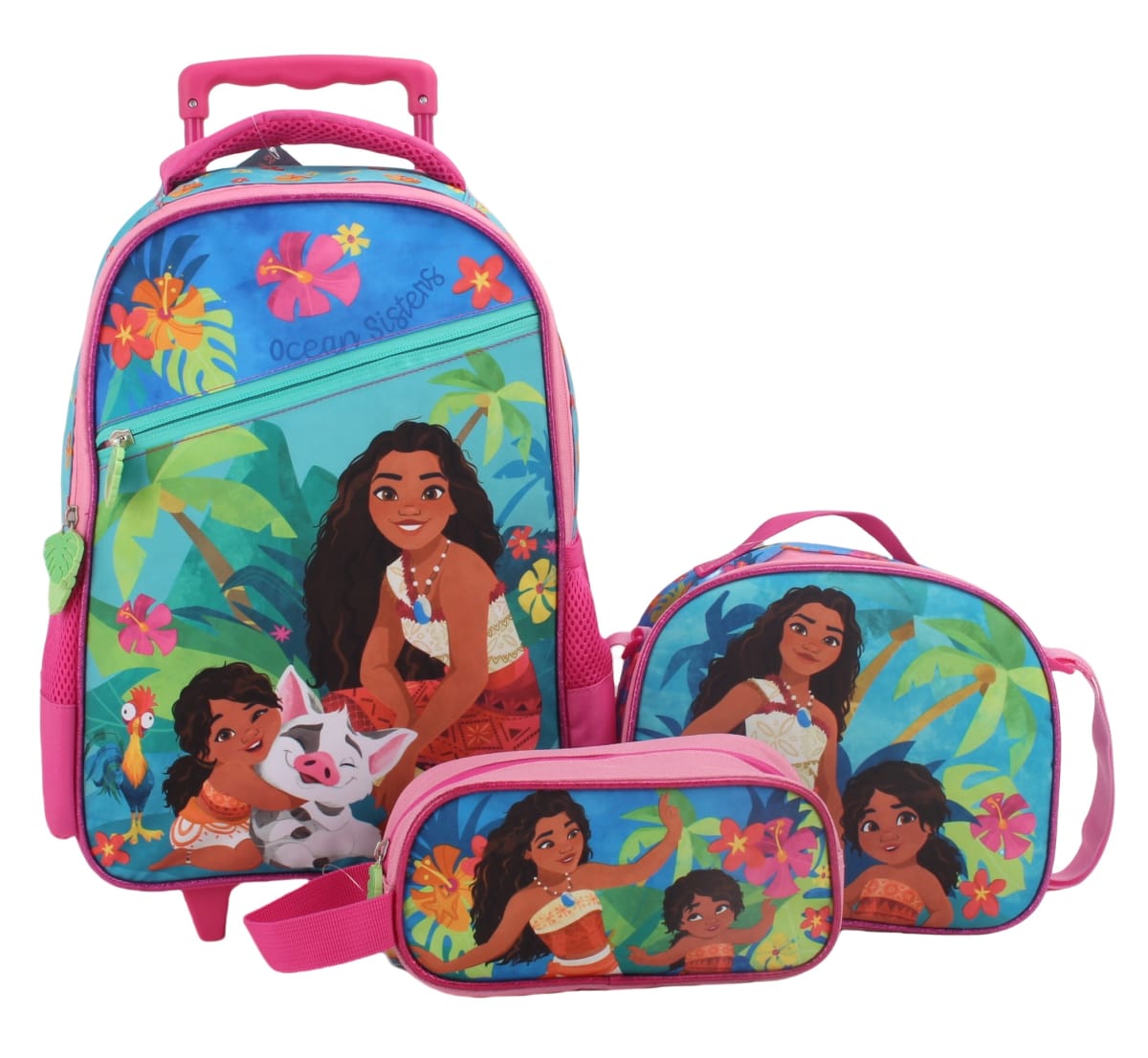 SET PROMO BTS CON RUEDAS 3 PIEZAS MOANA 0
