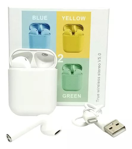 AUDIFONOS I12 COLORES 0