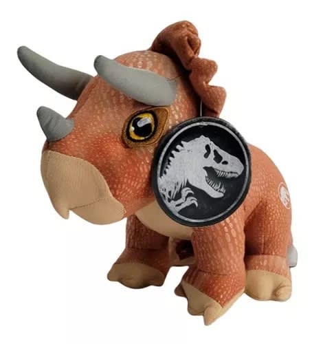 PELUCHE 18CM TRICERATOPS JURASSIC WORLD 0