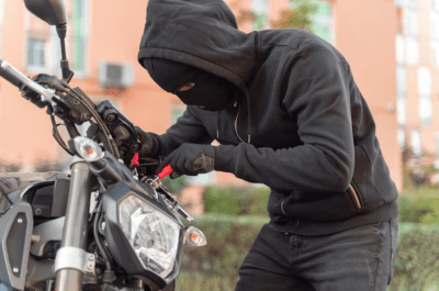 Que no te pase... Evita el robo de tu moto