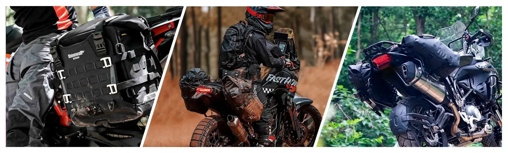 Bolsos y Alforjas para moto