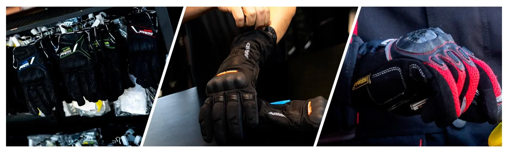 Guantes para moto
