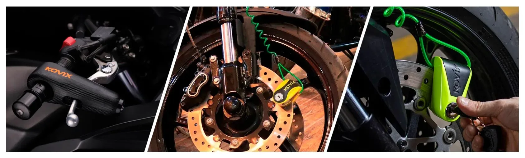 Candados de disco para moto