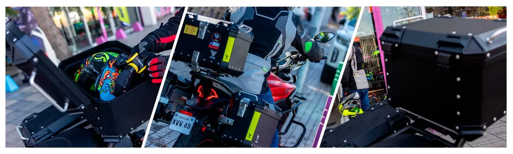 Maletas Laterales para moto