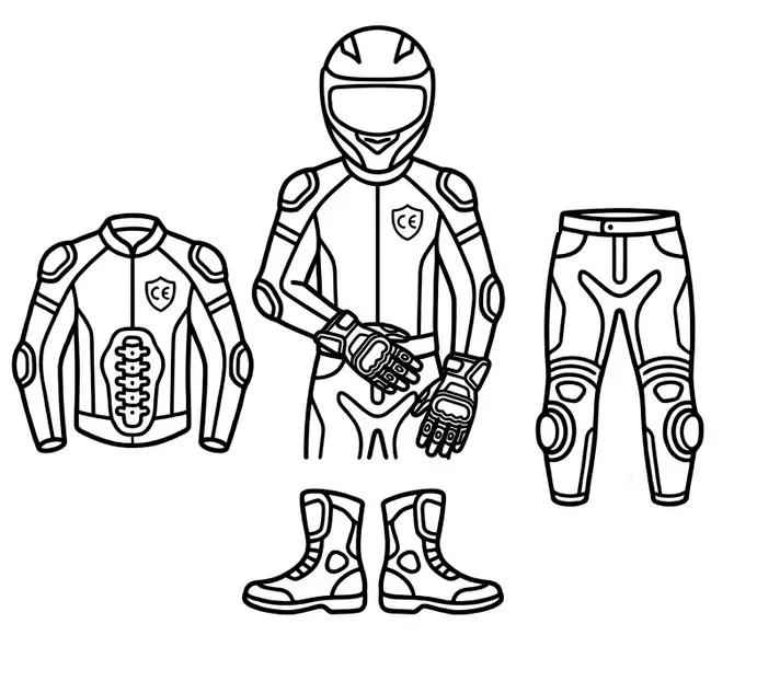 Vestuario para Motociclista