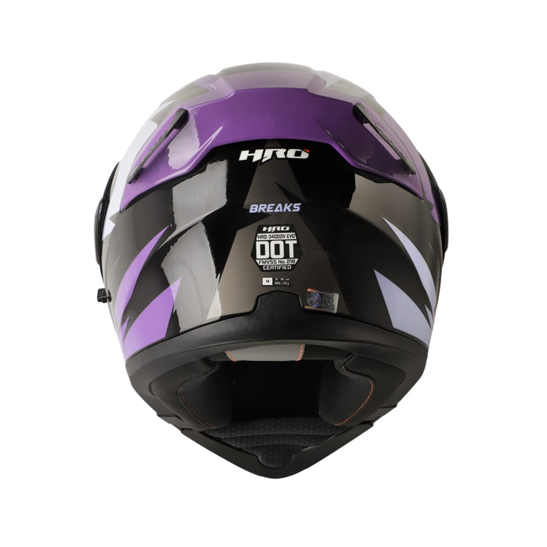 Casco Moto Hro 3400dv breaks ng mr Abatible Sun Visor