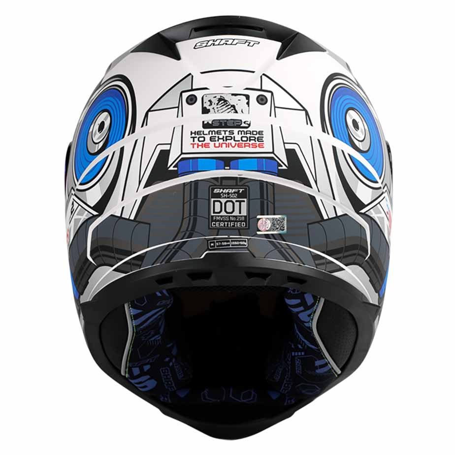 Casco moto shaft 502 step gr gr ir.az integral norma dot | OXS