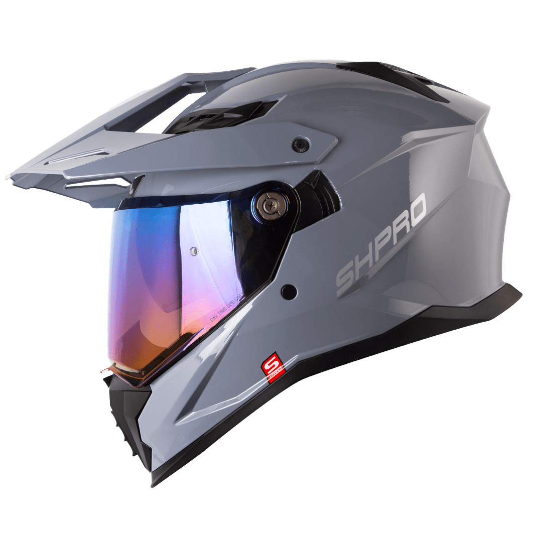 Casco moto shaft pro mx400dv solid gr sl multiproposito | OXS