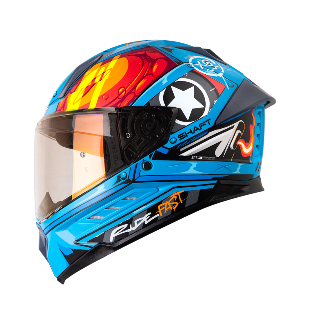 ⧉ na☆ ⧉ Casco moto shaft 595 gunn az nj integral (SV) | OXS